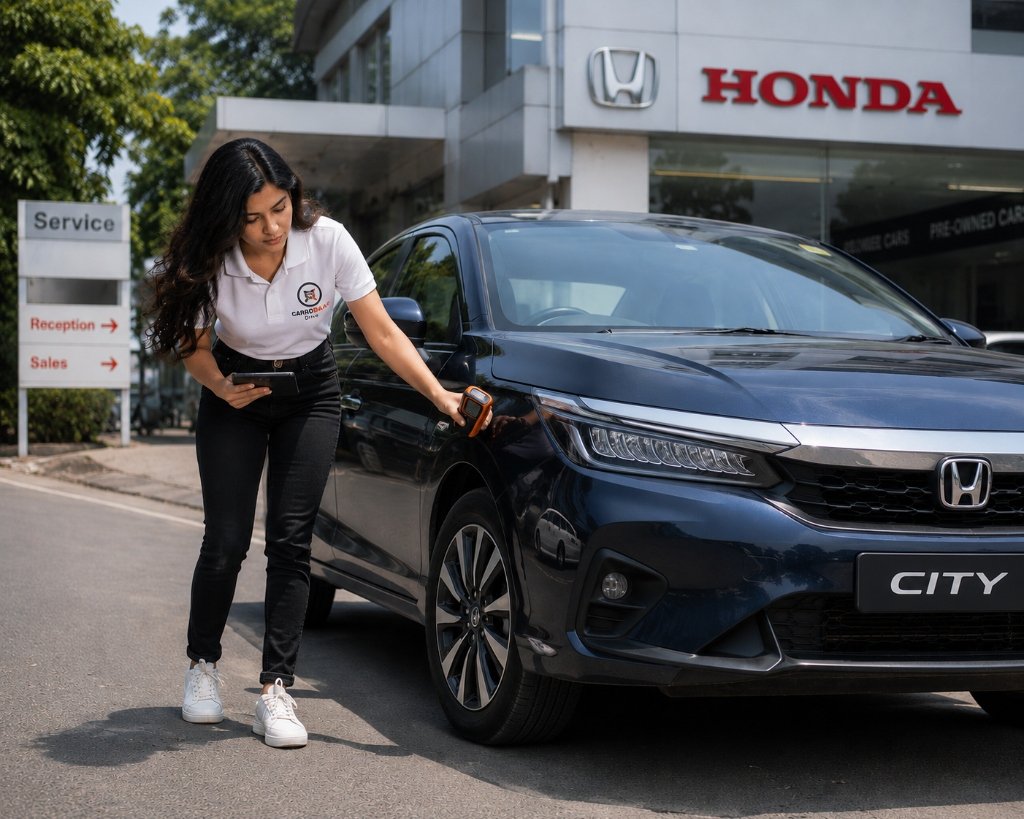 CAYA conducting New Car Pre-Delivery Inspection