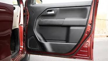 Interior door panel trim and rubber weatherstrip seal fitment